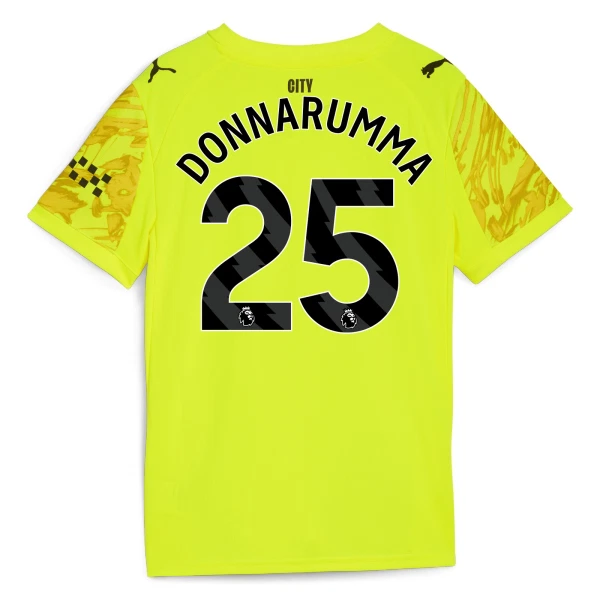 Manchester City Gianluigi Donnarumma 25 Golman Dres 2025/26 Žuta