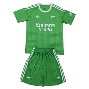 Dječji Arsenal Golman Dres i šorc 2025/26 Zelena