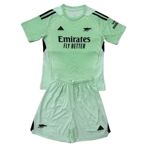 Dječji Arsenal Golman Dres i šorc 2025/26 Zelena