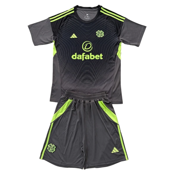 Dječji Celtic FC Golman Dres i šorc 2025/26 Crna