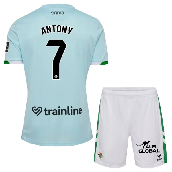 Dječji Real Betis Antony 7 Gostujući Dres i šorc 2025/26
