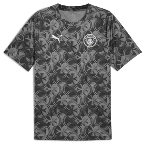 Manchester City Pre-Match Dres 2025/26 Crna