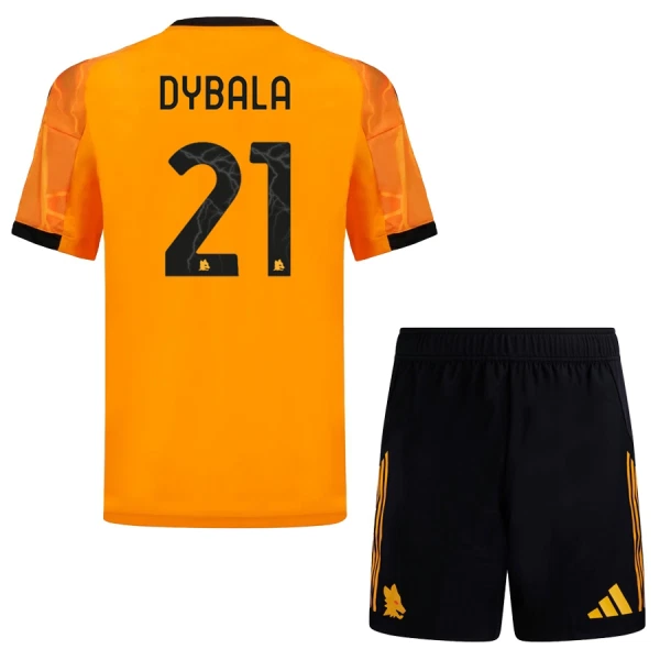 Dječji AS Roma Paulo Dybala 21 Gostujući Dres i šorc 2025/26