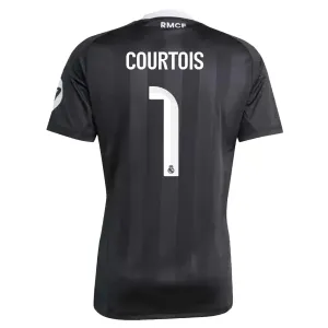 Real Madrid Thibaut Courtois 1 Golman Dres 2025/26 Crna