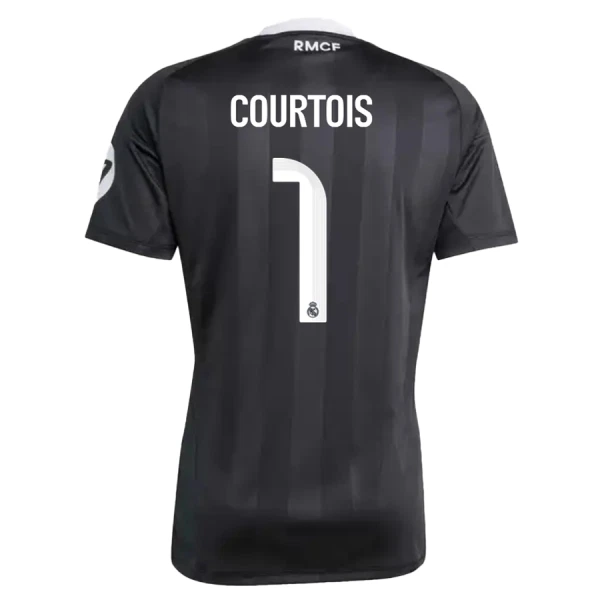 Real Madrid Thibaut Courtois 1 Golman Dres 2025/26 Crna