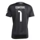 Real Madrid Thibaut Courtois 1 Golman Dres 2025/26 Crna