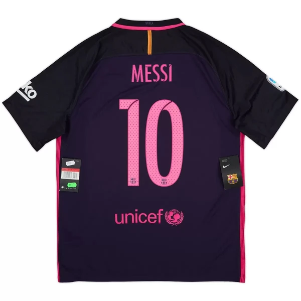Barcelona Lionel Messi 10 2016-17 Gostujući Dres Retro