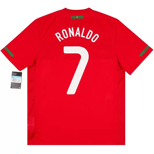 Portugal Cristiano Ronaldo 7 2010 Domaći Dres Retro