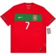 Portugal Cristiano Ronaldo 7 2010 Domaći Dres Retro