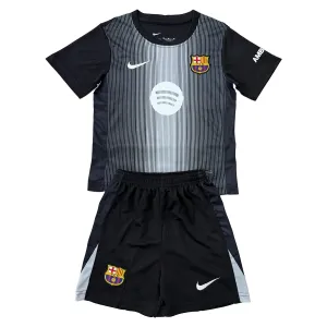 Dječji FC Barcelona Golman Dres i šorc 2025/26 Crna
