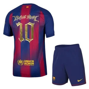 Dječji FC Barcelona x Kopa Trophy Lamine Yamal 10 Dres i šorc 2025/26 Specijalno izdanje