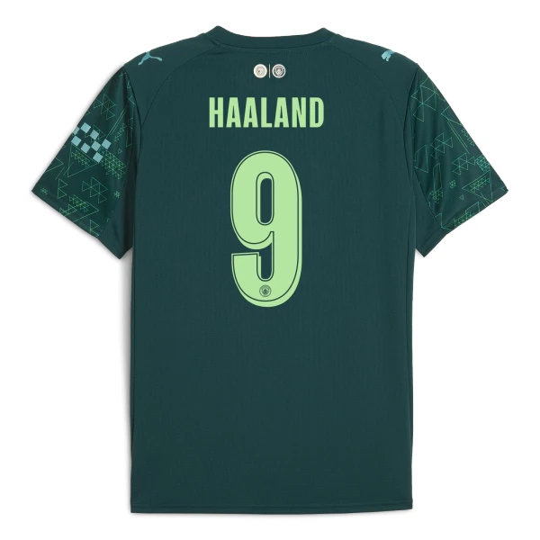 Manchester City Erling Haaland 9 Četvrta Dres 2025/26 EA Sport
