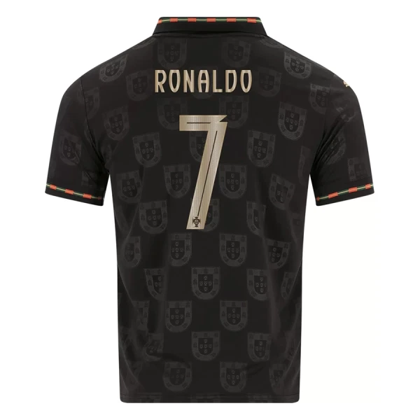 Portugal Black Panther Cristiano Ronaldo 7 Dres 2025/26 Specijalno izdanje