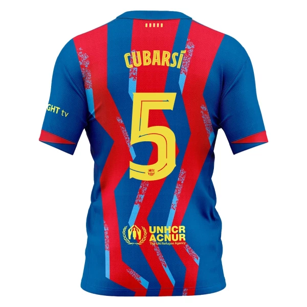 FC Barcelona Pau Cubarsí 5 Četvrta Dres 2025/26
