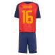 Dječji Španjolska Rodrigo 16 Domaći Dres i šorc Svjetsko Prvenstvo 2026