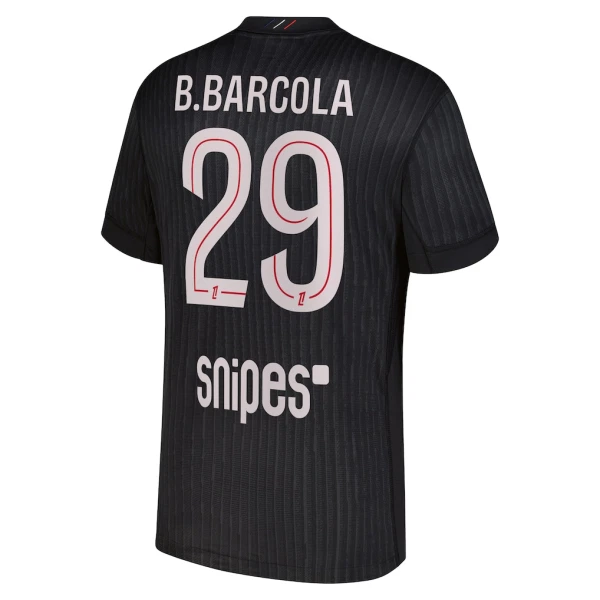 Paris Saint-Germain B. Barcola 29 Četvrta Dres 2025/26 Jordan