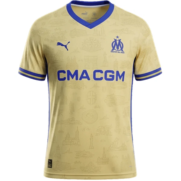 Dječji Olympique Marseille Četvrta Dres i šorc 2025/26