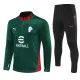 AC Milan Trening sweatshirt i hlače komplet Četvrtina Zip 2025/26 Zelena