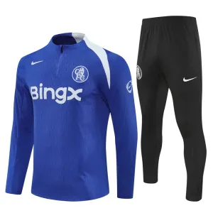 Chelsea Trening sweatshirt i hlače komplet Četvrtina Zip 2025/26 Plava