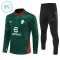 Dječji AC Milan Trening sweatshirt i hlače komplet Četvrtina Zip 2025/26 Zelena