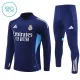 Dječji Real Madrid Trening sweatshirt i hlače komplet Četvrtina Zip 2025/26 Navy