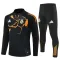 Real Madrid Trening sweatshirt i hlače komplet Četvrtina Zip 2025/26 Crna