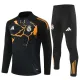 Real Madrid Trening sweatshirt i hlače komplet Četvrtina Zip 2025/26 Crna