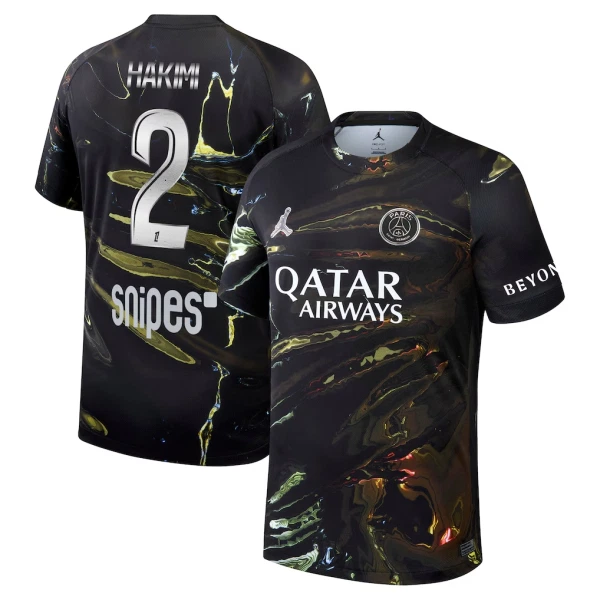 Paris Saint-Germain Achraf Hakimi 2 Night Dres 2025/26 Paris Saint-Germain Achraf Hakimi 2 Night Dres 2025/26