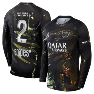 Paris Saint-Germain Achraf Hakimi 2 Night Dres 2025/26 - Dugi rukavi