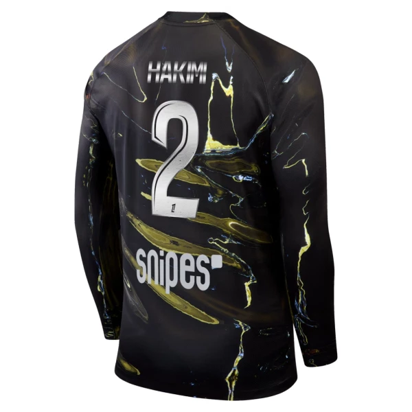 Paris Saint-Germain Achraf Hakimi 2 Night Dres 2025/26 - Dugi rukavi