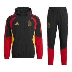 Belgija Jakna za trening s kapuljačom 2026/27 Crna