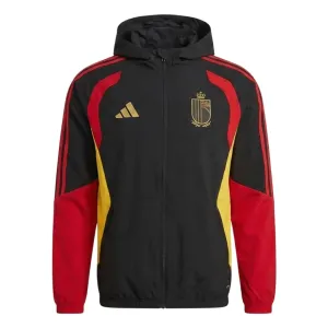 Belgija Jakna za trening s kapuljačom 2026/27 Crna