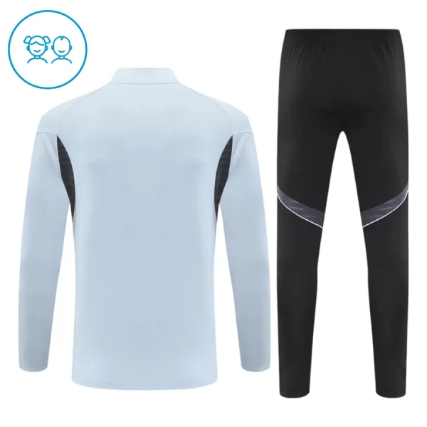 Dječji Japan Trening sweatshirt i hlače komplet Četvrtina Zip 2026 Bijela