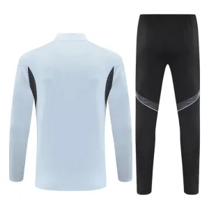 Japan Trening sweatshirt i hlače komplet Četvrtina Zip 2026 Bijela