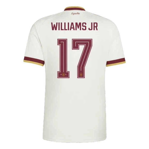 Španjolska Williams JR 17 Gostujući Dres Svjetsko Prvenstvo 2026