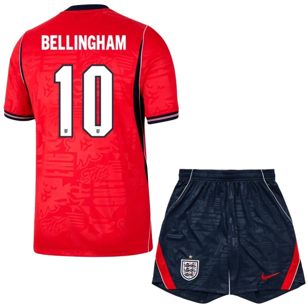 Dječji Engleska Jude Bellingham 10 Gostujući Dres i šorc Svjetsko Prvenstvo 2026