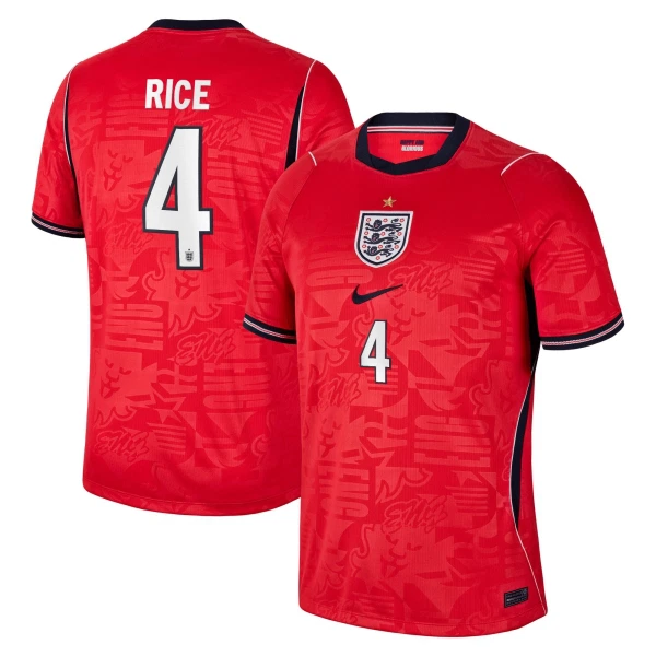 Engleska Declan Rice 4 Gostujući Dres Svjetsko Prvenstvo 2026