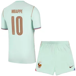 Dječji Francuska Kylian Mbappé 10 Gostujući Dres i šorc Svjetsko Prvenstvo 2026