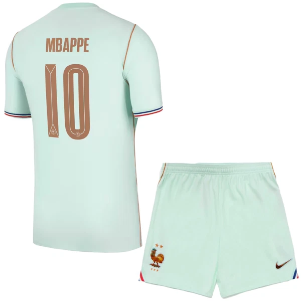 Dječji Francuska Kylian Mbappé 10 Gostujući Dres i šorc Svjetsko Prvenstvo 2026