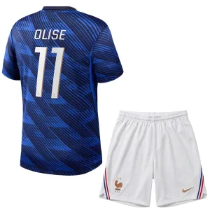 Dječji Francuska Michael Olise 11 Domaći Dres i šorc Svjetsko Prvenstvo 2026