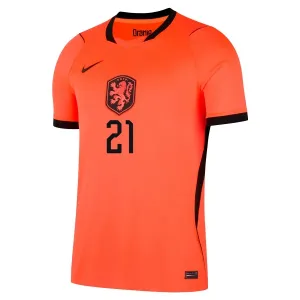 Dječji Nizozemska Frenkie de Jong 21 Domaći Dres i šorc Svjetsko Prvenstvo 2026