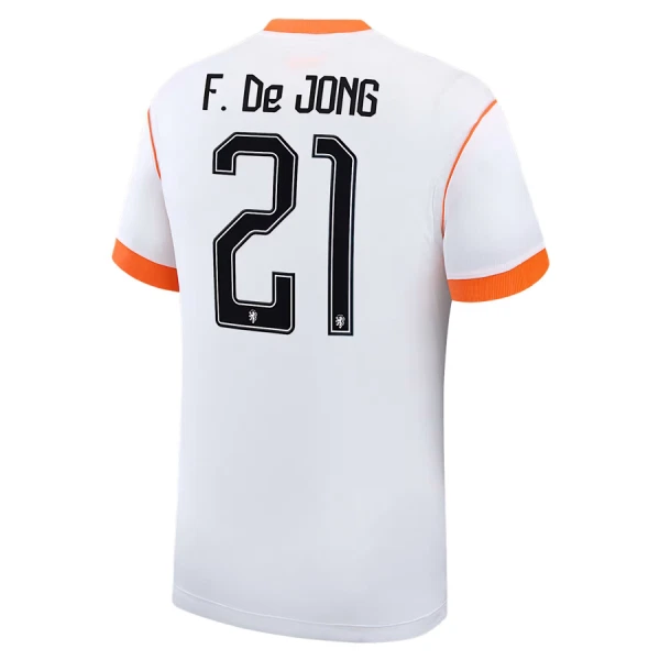 Dječji Nizozemska Frenkie de Jong 21 Gostujući Dres i šorc Svjetsko Prvenstvo 2026