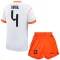 Dječji Nizozemska Virgil van Dijk 4 Gostujući Dres i šorc Svjetsko Prvenstvo 2026