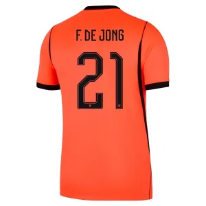 Nizozemska Frenkie de Jong 21 Domaći Dres Svjetsko Prvenstvo 2026