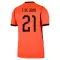 Nizozemska Frenkie de Jong 21 Domaći Dres Svjetsko Prvenstvo 2026