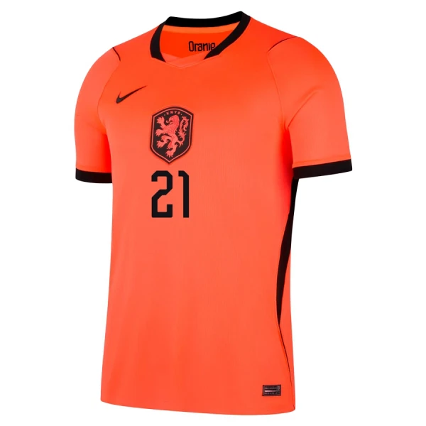 Nizozemska Frenkie de Jong 21 Domaći Dres Svjetsko Prvenstvo 2026