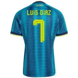 Kolumbija Luis Díaz 7 Gostujući Dres Svjetsko Prvenstvo 2026