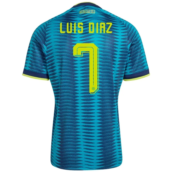 Kolumbija Luis Díaz 7 Gostujući Dres Svjetsko Prvenstvo 2026