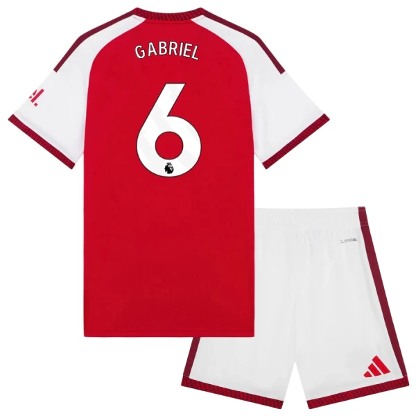 Dječji Arsenal Gabriel 6 Domaći Dres i šorc 2026/27 Dječji Arsenal Gabriel 6 Domaći Dres i šorc 2026/27