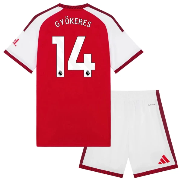 Dječji Arsenal Viktor Gyökeres 14 Domaći Dres i šorc 2026/27 Dječji Arsenal Viktor Gyökeres 14 Domaći Dres i šorc 2026/27